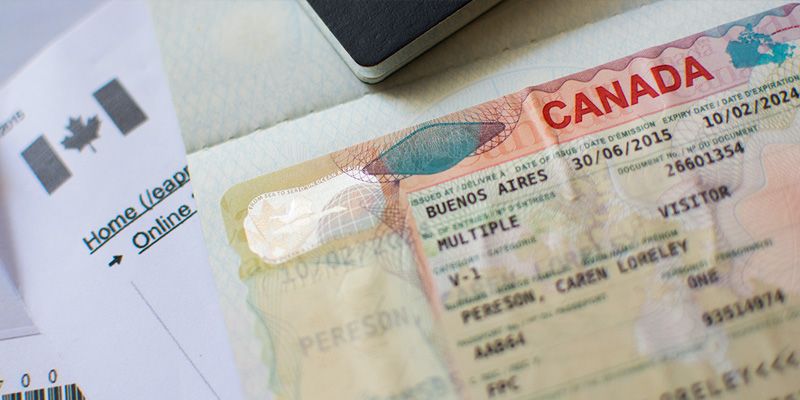 visa de cortesía para Canadá