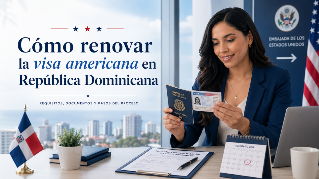 Renovar la visa americana en Republica Dominicana